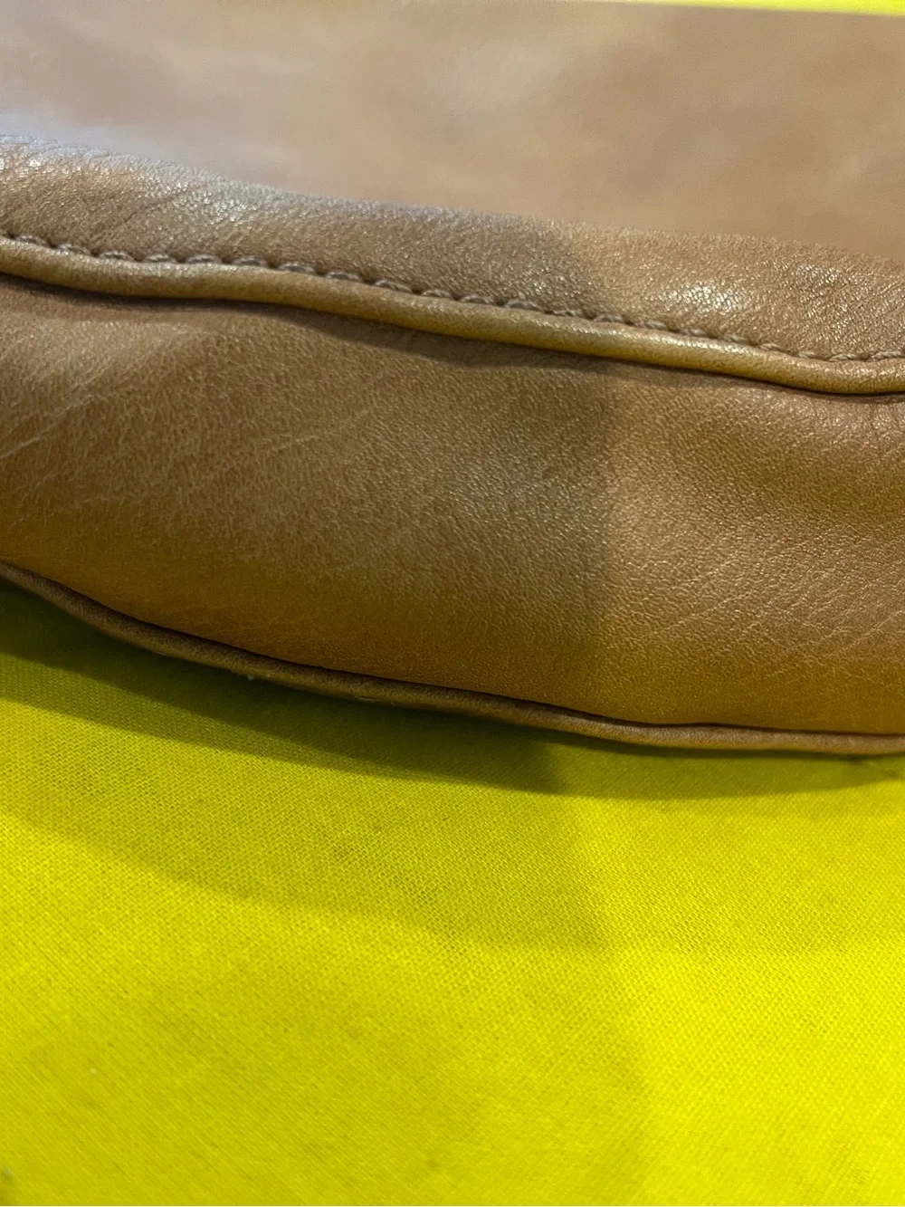 Classic Brown Leather Bag - Women's Shoulder Purse